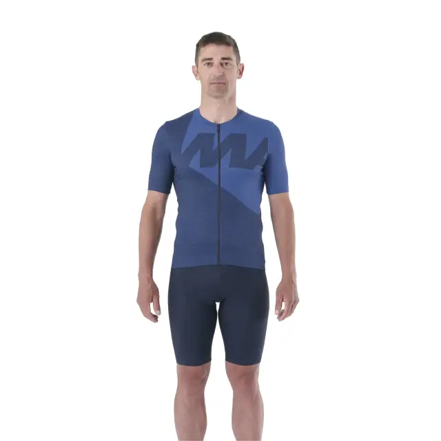 ΜΠΛΟΥΖΑ MAVIC ICON GRAPH ΚΟΝΤΟ ΜΑΝΙΚΙ - ΜΠΛΕ - MEDIUM 3