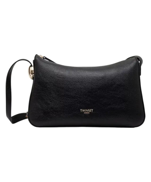 Twinset - Γυναικεία Τσάντα Τσάντα Ώμου / Χιαστί Hobo 262TB7213-00006 Μαύρο