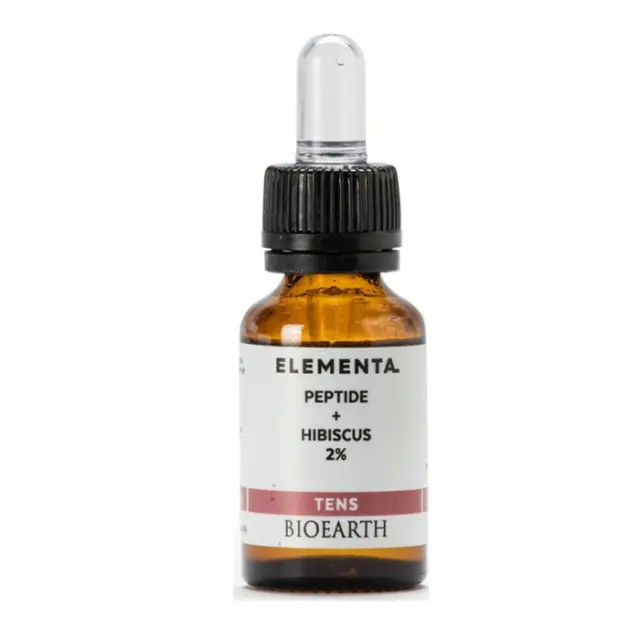BIOEARTH Elementa Peptide + Hibiscus 2% Tens για Σύσφιξη & Γέμισμα των Ρυτίδων 15ml
