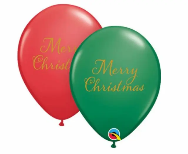 Μπαλόνια Λάτεξ 11 Merry Christmas / 25τεμ
