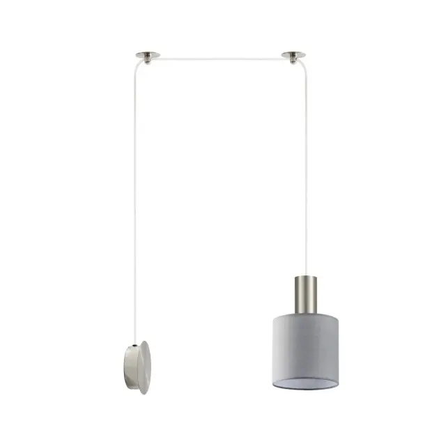 Απλίκα Τοίχου Adept Tube Γκρι 20x11x300εκ.