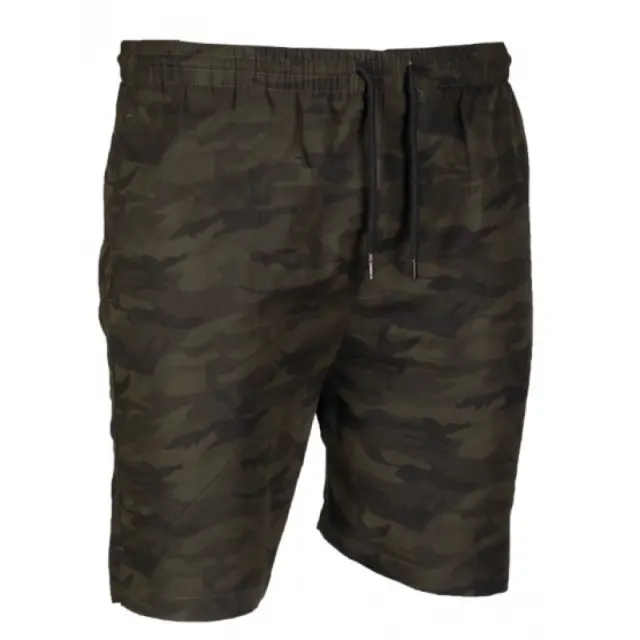 Mil-Tec Dark Camo Swimming Shorts - Μαγιό-Σορτς για Καθημερινή Χρήση - 01-Black-Μαύρο 2