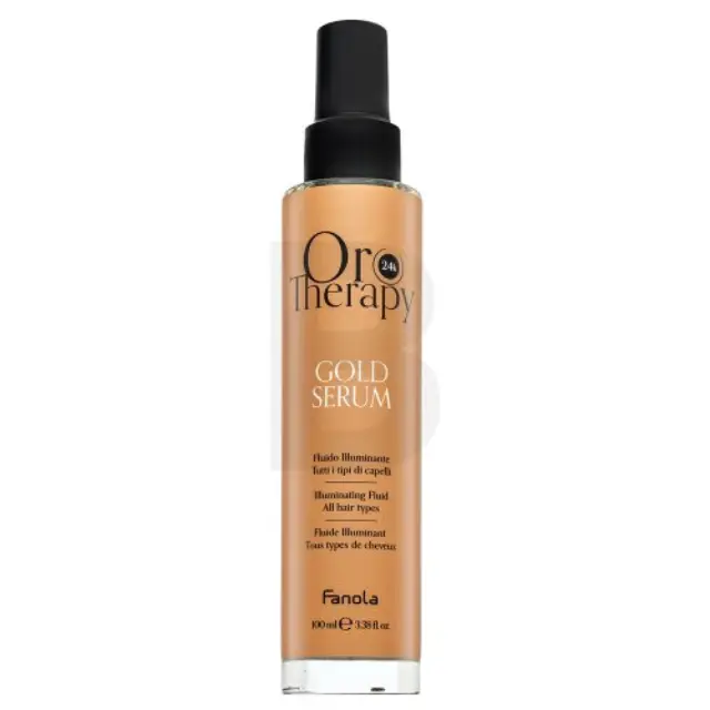 Fanola Oro Therapy 24k Gold Serum Brightening serum for smoothness and gloss of hair 100 ml