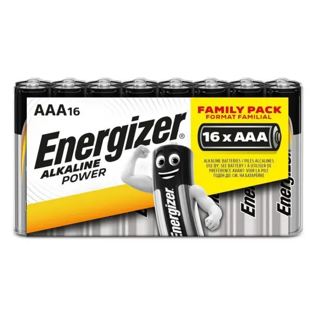 ENERGIZER Alkaline Power 1.5V AAA αλκαλικές μπαταρίες 16τμχ