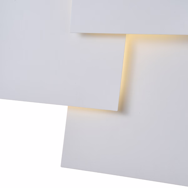 Φωτιστικό Οροφής LED 16W Λευκό 3000K 1400Lm 440X435mm Άσπρο 3