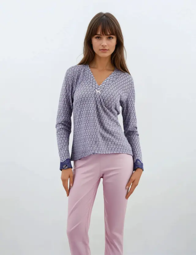 W600 - Type - PYJAMA PINK FLOWERS