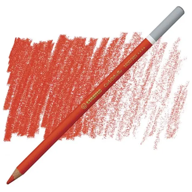 Μολύβι Παστέλ Stabilo CarbOthello - 1400/305 - Vermilion Red