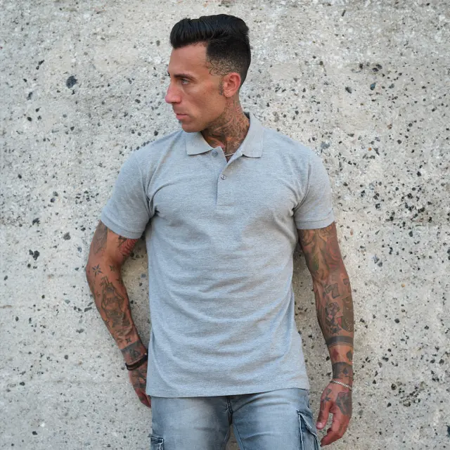 Μπλούζα Polo Noshame® Γκρι - 142506 - XL
