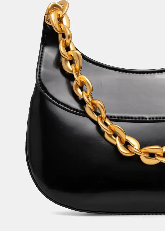 Γυναικεία Τσάντα Χειρός Calvin Klein LV04F3403G-UB1 Μαύρη Μαύρο - One Size 3