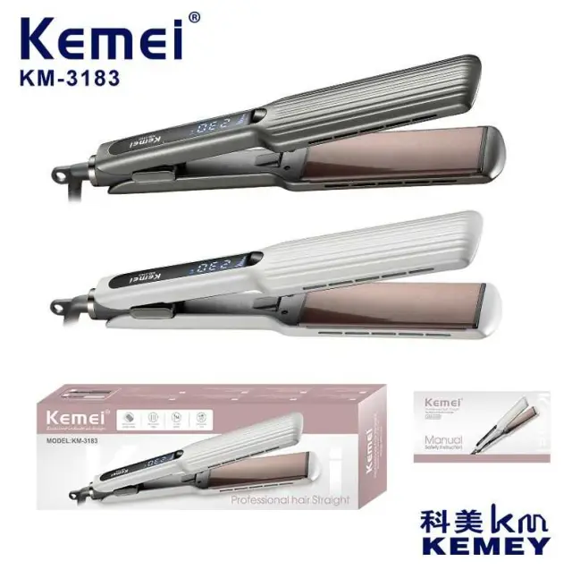 Ισιωτική μαλλιών - KM-3183 - Kemei - White 2