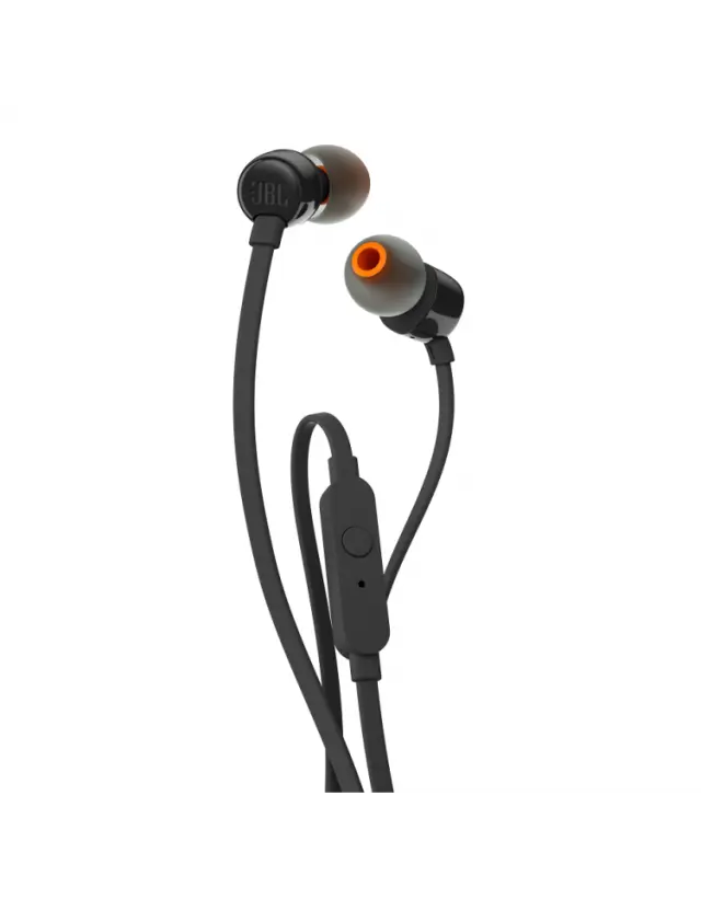 JBL Tune 110 In-Ear with 3.5mm Mini Jack & Remote Control Black 2