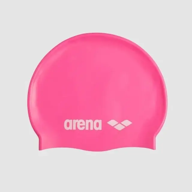 Arena Adult Unisex Classic Silicone Swim Caps Ροζ 91662-103 (Arena) - One Size