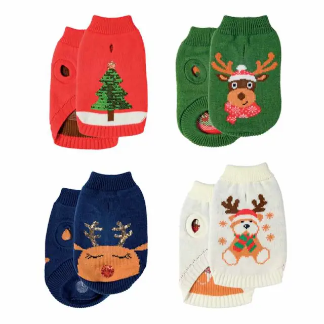 Vitakraft XMAS Πουλόβερ σε Διάφορα Σχέδια 25cm Μονόχρωμο - S