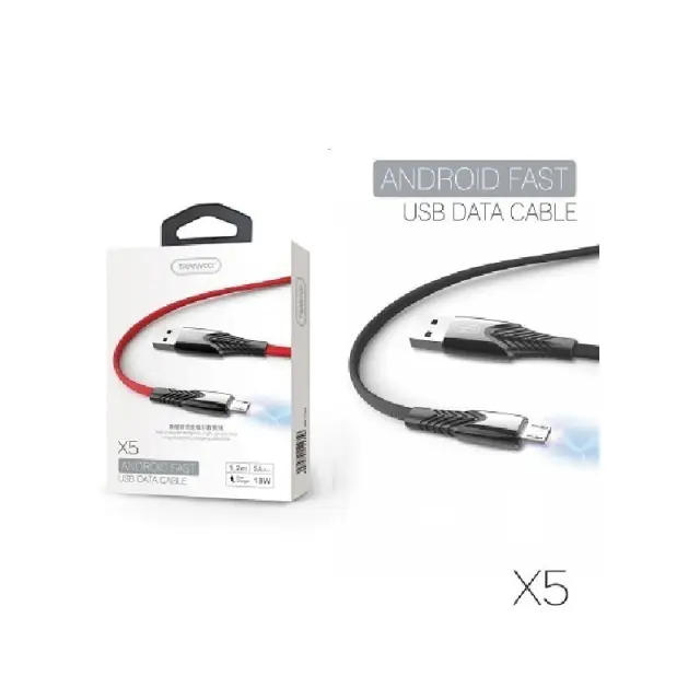 Tranyoo Καλώδιο Γρήγορης Φόρτισης Android 18W 1m 5S X5-V - Android Fast Charger Cable 20891