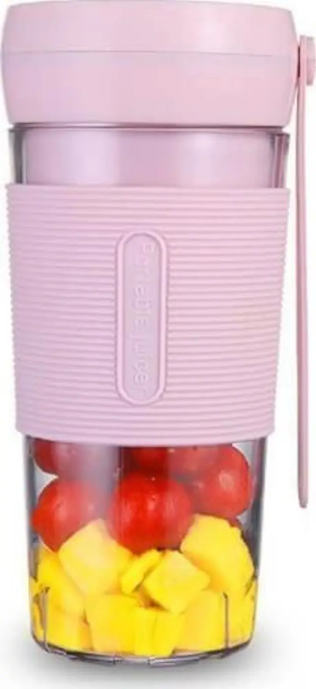 Andowl Q-L801 Μπλέντερ για Smoothies 0.42lt Ροζ 3