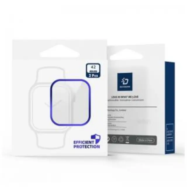Tempered Glass Dux Ducis Apple Watch Series 10/ 11 42mm Μαύρο (2 τεμ.) N66657 3
