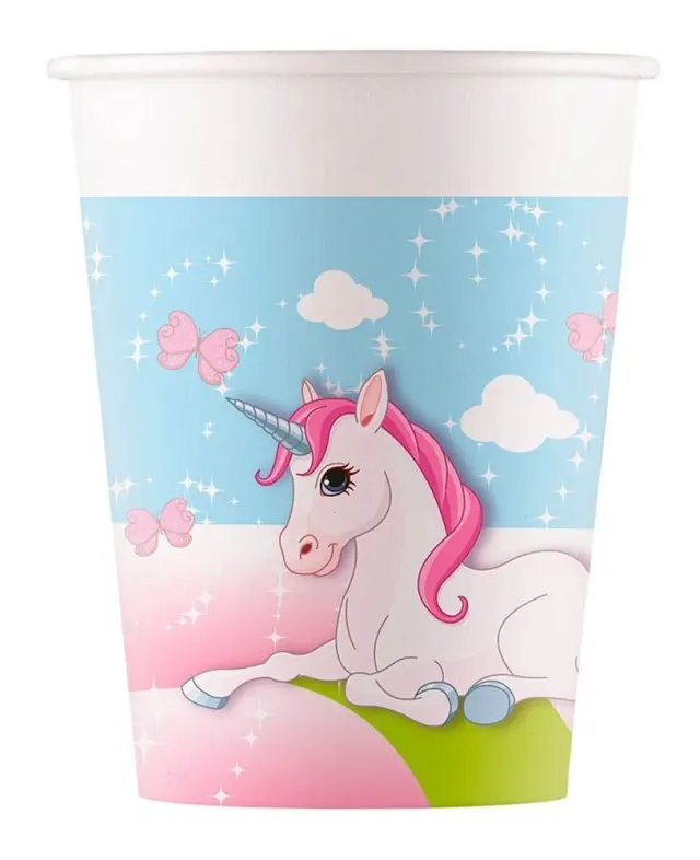 Party Ποτήρια Unicorn 8 τμχ (93463)