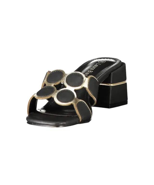 Laura Biagiotti - Γυναικεία Πέδιλα Mules 9743-BLACKN Μαύρο - 39 3