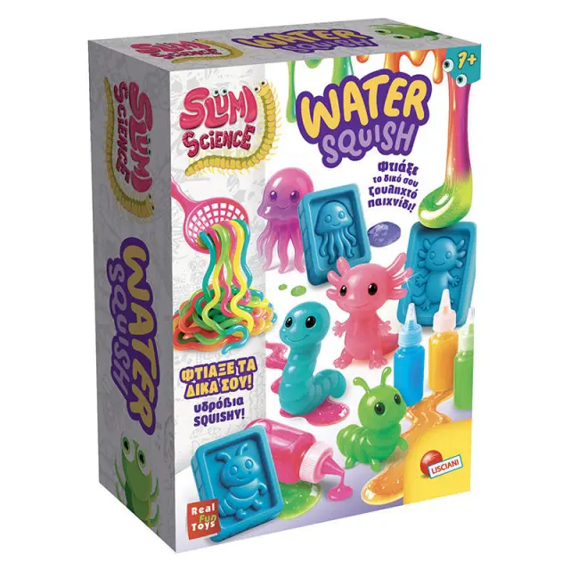 Σετ Δημιουργίας Squishy Υδρόβιων Πλασμάτων Lisciani Slumi Science Pocket Water Squish