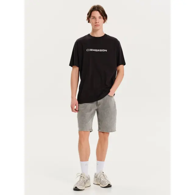 Emerson Men's SS T-Shirt (251.EM33.03-Midnight) - Καφέ 3