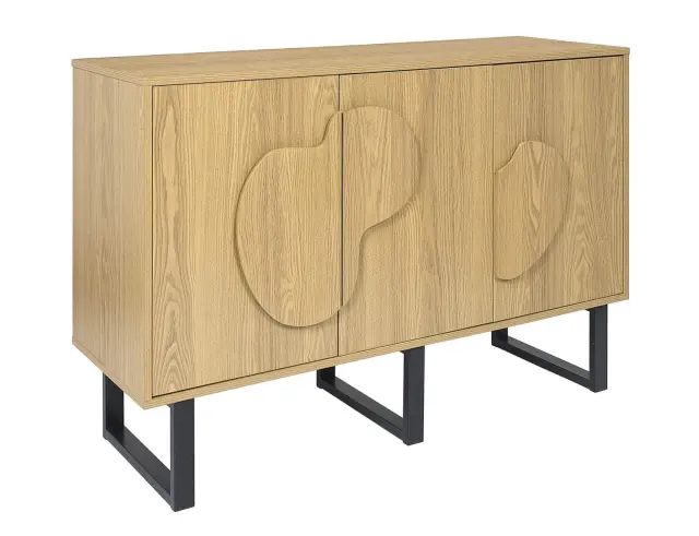 Μπουφές Calypso Home Deco Factory με διαστάσεις 120x40x79cm - Απόχρωση Ξύλου HD0433 2