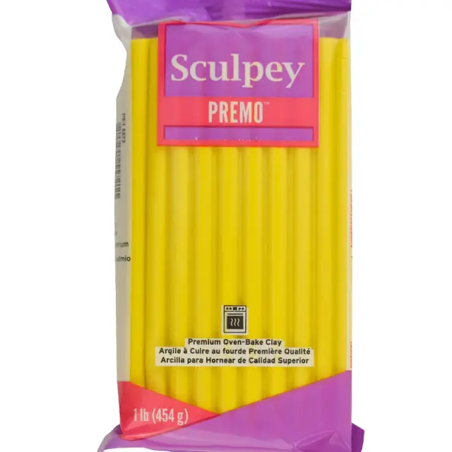 Πολυμερικός Πηλός Premo Sculpey - 5572 Cadmium Yellow Hue -- 454gr