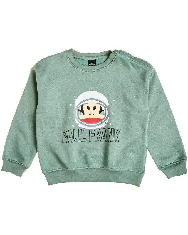 Μπλούζα φούτερ Paul Frank με ανάγλυφα στοιχεία