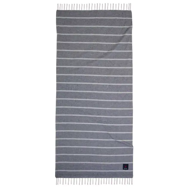 Πετσέτα-Παρεό Θαλάσσης 80x170 Greenwich Polo Club 3845 Grey 100% βαμβακερό 2