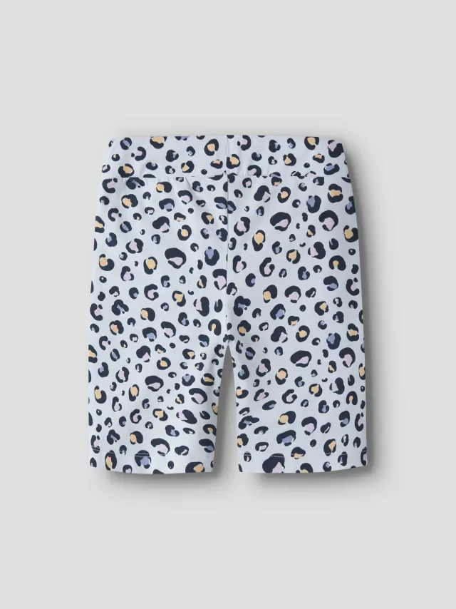 Name It Σορτς κοριτσίστικο πλεκτό Τιρκουάζ NKFFAHIROZ BIKER LEGGING - 13254497 2