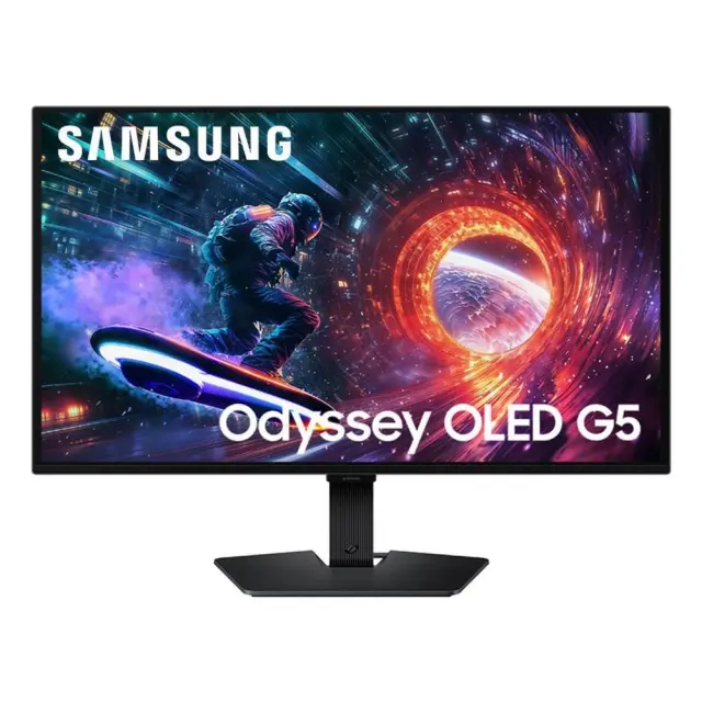 Samsung Odyssey G5 G50SF OLED HDR Gaming Monitor 27" QHD 2560x1440 180Hz με Χρόνο Απόκρισης 0.03ms GTG