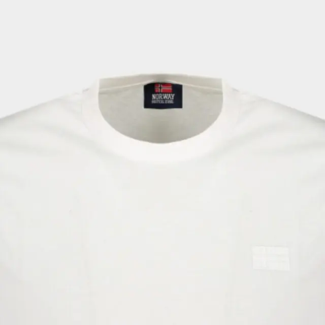 Norway Nautical School - Ανδρικό T-shirt Κοντομάνικο 846061-WHITE Λευκό - 2XL 3