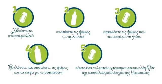 REAL CARE Easylice ΚΙΤ Αντιφθειρικής Θεραπείας : Λοσιόν 125ml, Σαμπουάν 125ml και Χτένα για Κόνιδες 3