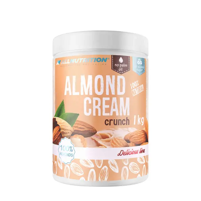 ALLNUTRITION Almond Cream Crunchy, 1000 g