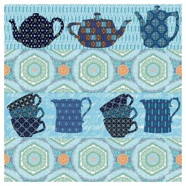 Χαρτοπετσέτα για Decoupage, Coffee &amp Tea Break, 1τεμ