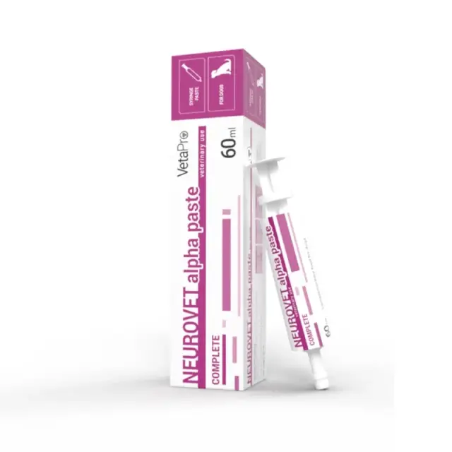VetaPro Neurovet Alpha Paste Συμπλήρωμα για Νευρικό Σύστημα και Εγκεφαλική Υποστήριξη Σκύλων 60ml