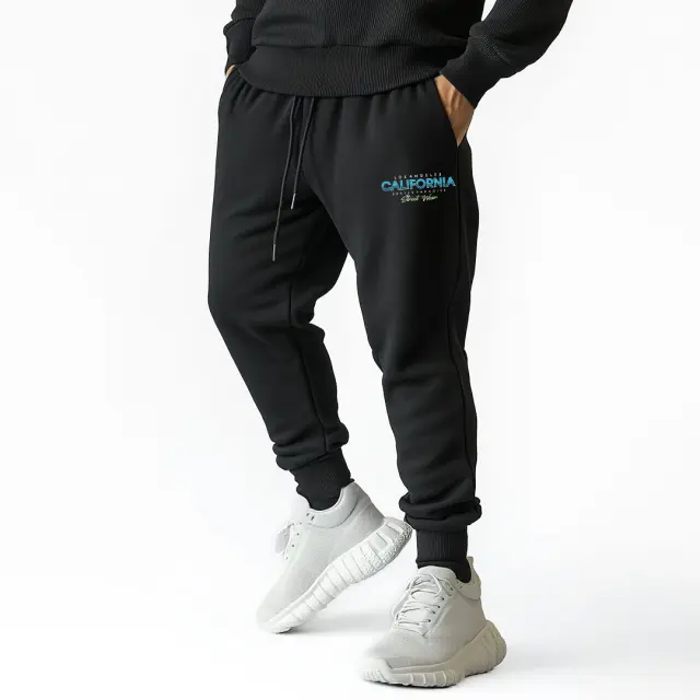 Φόρμα Noshame® Μαύρη με τύπωμα - 3025023 - XXL