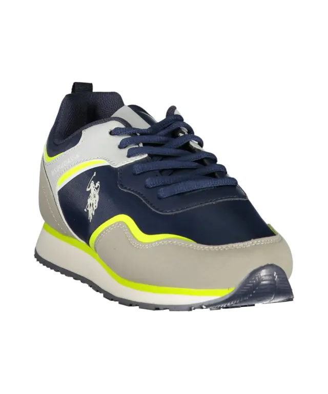 U.S. Polo Assn. - Παιδικά Sneakers Nobik NOBIK010KCNH4-DBL-GR Μπλε/Γκρι 2