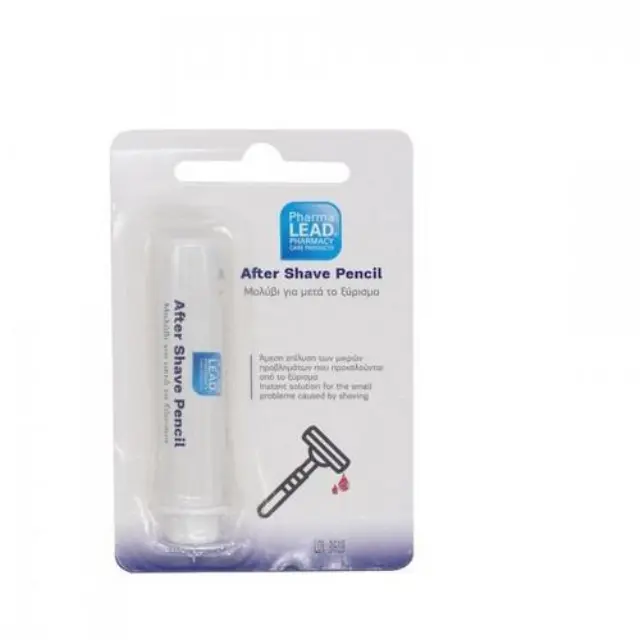 Pharmalead After Shave Pencil Μολύβι για Άμεση Επίλυση των Ερεθισμών που Προκαλούνται από το Ξύρισμα, 1τμχ