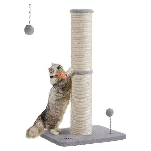 Feandrea Scratch pole (στήλος ξυσίματος) Height 85 cm, Γκρί (PCA041G01) (FEAPCA041G01)