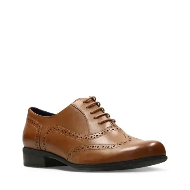Clarks Hamble Oak Dark Tan Dark Tan Leather - 37.5 3