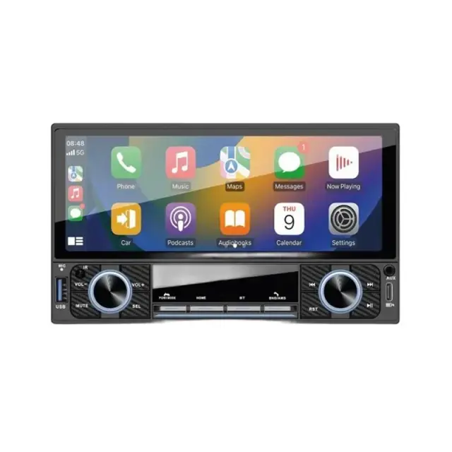 PerVoi Οθόνη αυτοκινήτου Ηχοσύστημα Bluetooth USB AUX MP5 FM 6.8″ 12V 60W CTC-6821 - Car 1 Din HD Touch Screen Rearview Function 014427 3