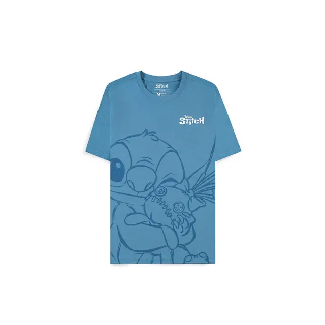 Difuzed® Stitch Hug T-Shirt - Blue (XS)