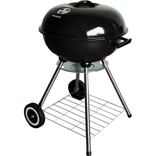 Bormann BBQ1145 Ψησταριά Κάρβουνου 44x44cm Με Καπάκι