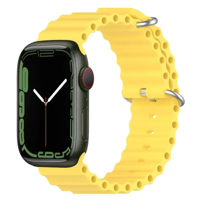 Λουράκι Ocean Loop για AppleWatch 38/40/41/42(series 10/11/12)mm-Yellow OEM