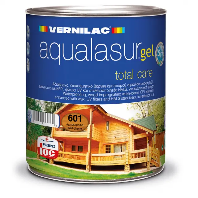 VERNILAC AQUALASUR GEL total care 601 ΑΓΡΙΟΚΕΡΑΣΙΑ 750ml