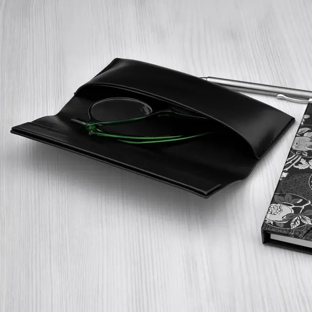 Techsuit TRGC-02 Ημίσκληρη Θήκη Γυαλιών Προστασίας 170 x 80 x 35mm Μαύρη 2