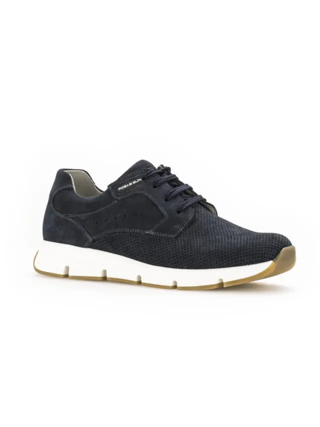 Pius Gabor Sneakers Ανδρικό δέρμα suede Μπλέ PGA/102217 01-DENIM 2