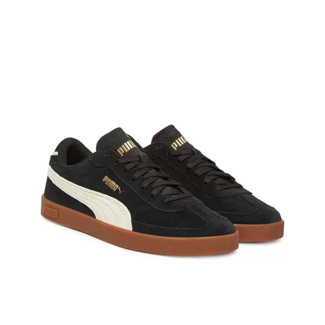Puma Men's Club II Era Suede Μαύρο - Άσπρο 400717-01 (Puma) 3