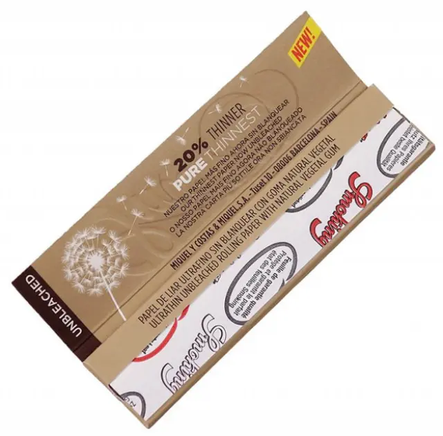 Smoking Χαρτάκια - Thinnest Brown - Ακατέργαστο - King Size Slim 33φ. 3