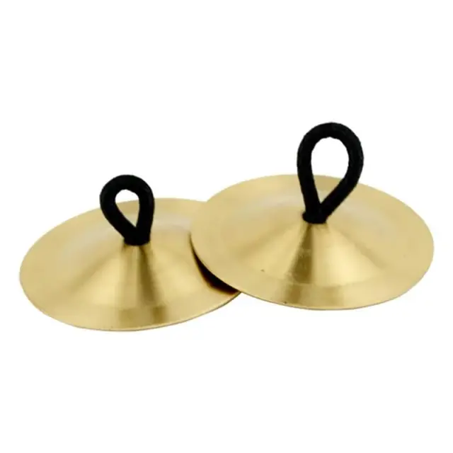 Κύμβαλα δαχτύλων σετ των 2 Finger Cymbals Set Διάμετρος 5,5cm